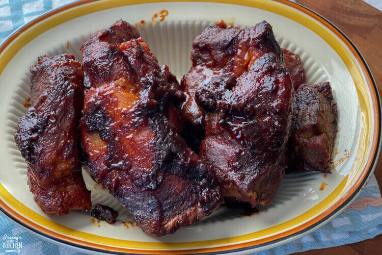 Boneless Country Style Pork Ribs Recipe - Granny's in the Kitchen How Many Pork Ribs In A Pound