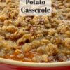 sweet potato casserole with pecan topping