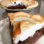 chocolate meringue pie.