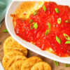 Red pepper cream cheese dip