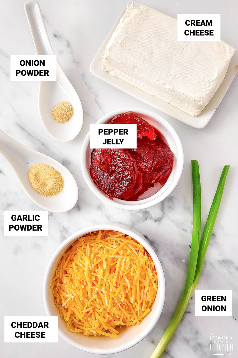 Red pepper cream cheese dip ingredients