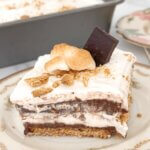 smores cake.