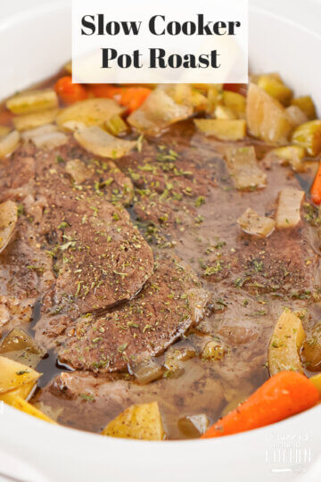 Slow Cooker Pot Roast.