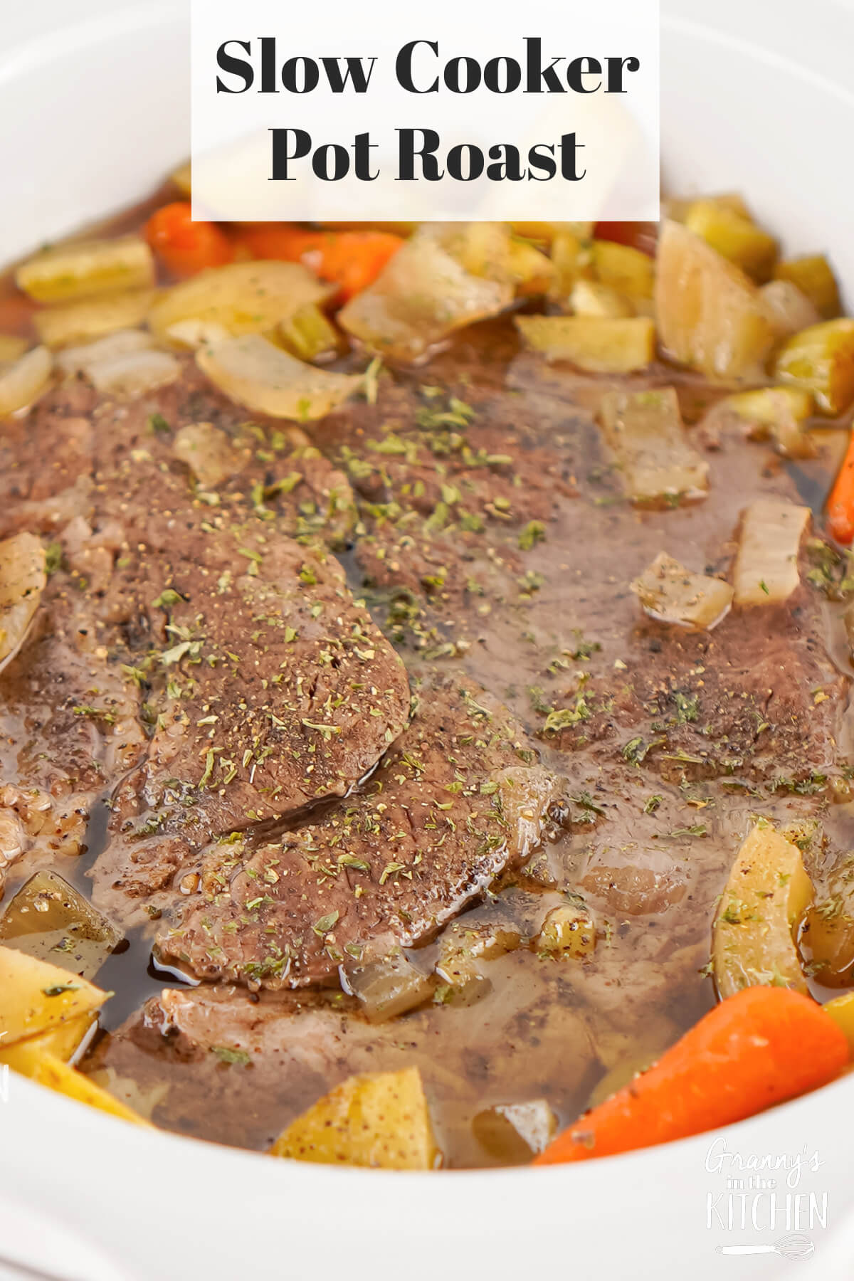 Slow Cooker Pot Roast.
