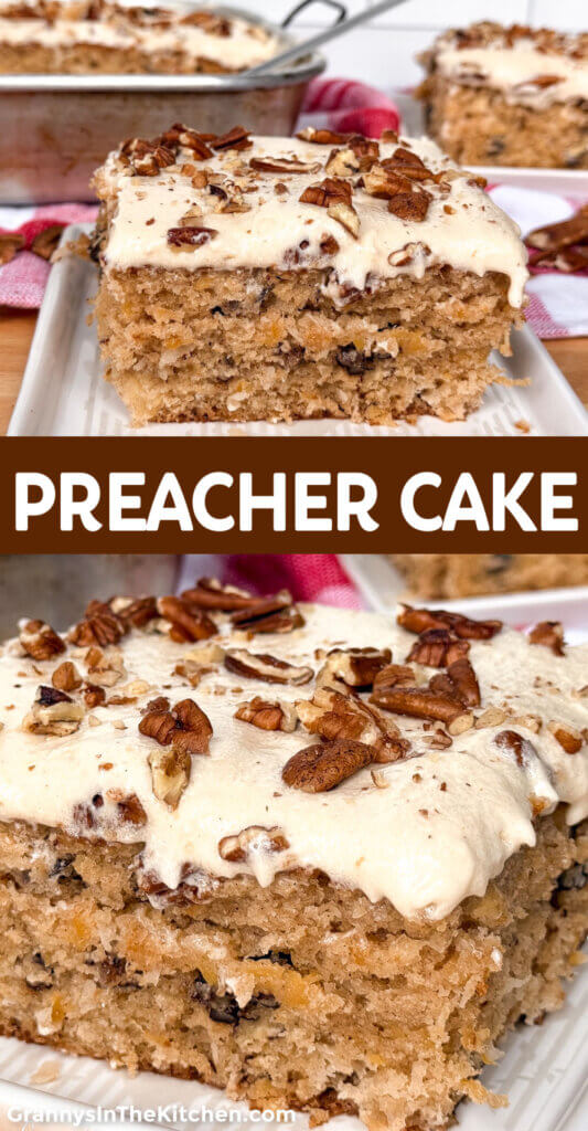 Preacher Cake Pinterest Image.