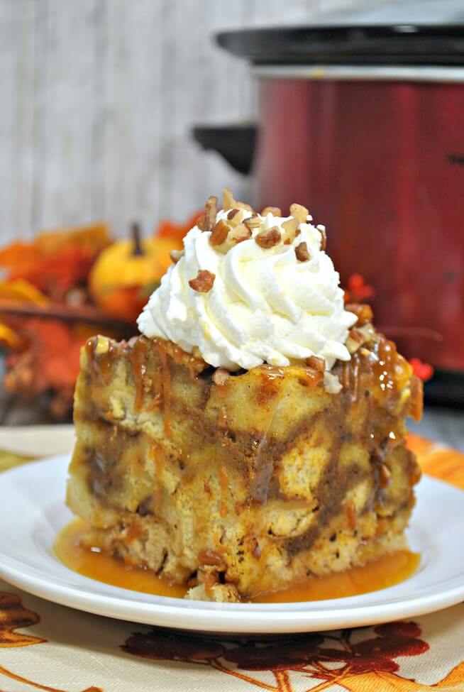 slice of French toast casserole.
